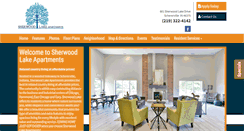 Desktop Screenshot of liveatsherwoodlake.com